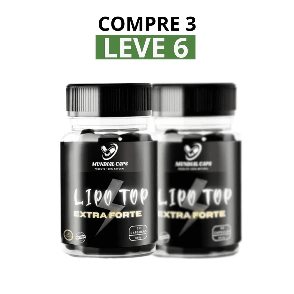 Lipo Top - Suporte para Controle de Apetite e Bem-Estar Diário