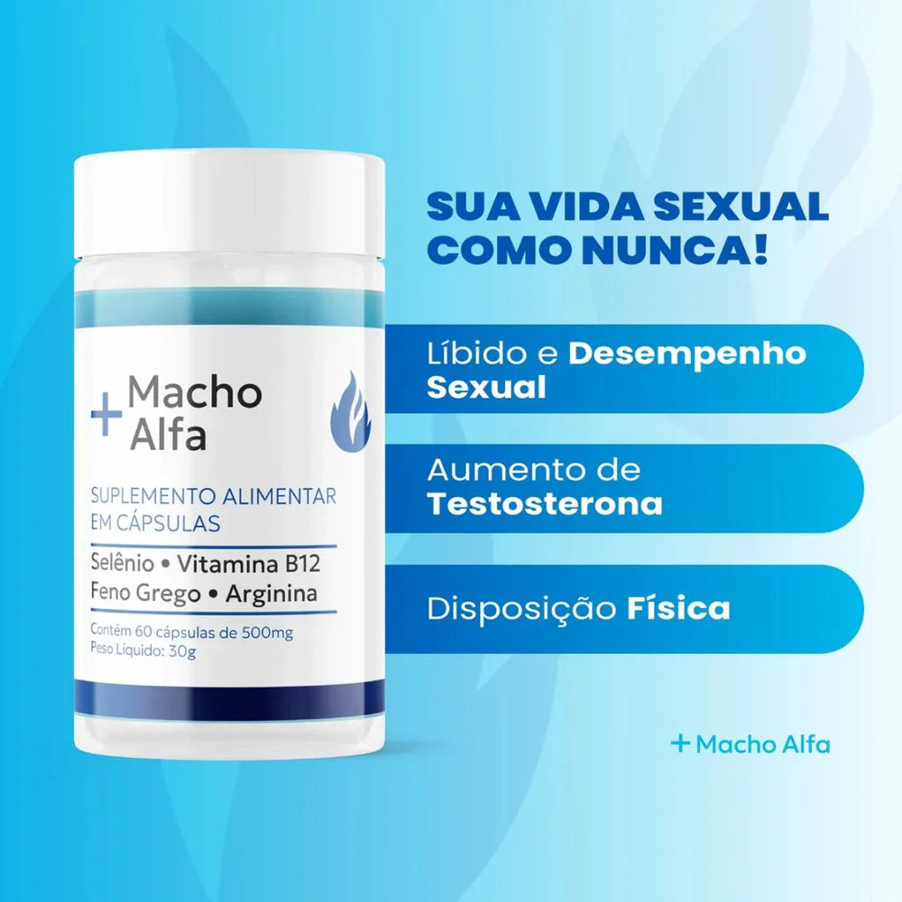 Macho Alfa - Potência Masculina e Desempenho