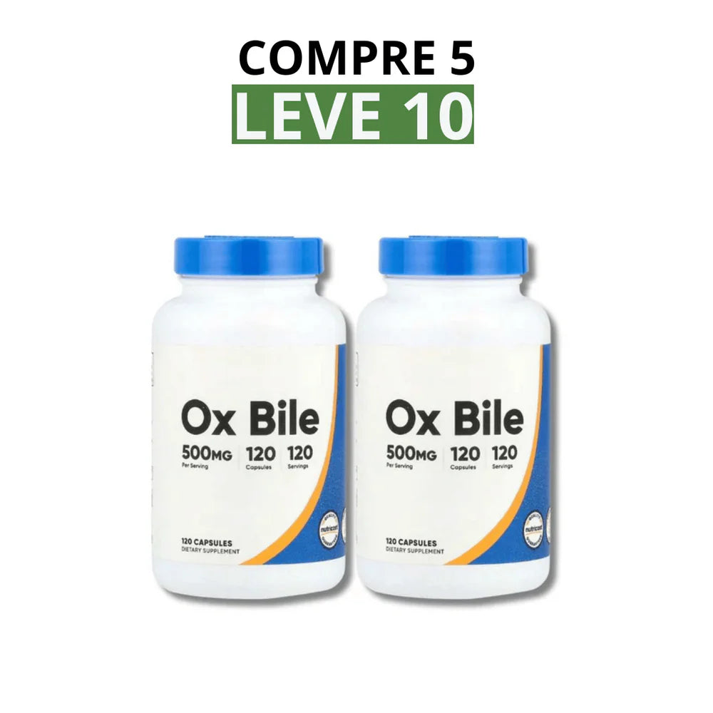 Ox Bile - Controle Seguro Para Facilitar a Digestão de Gorduras