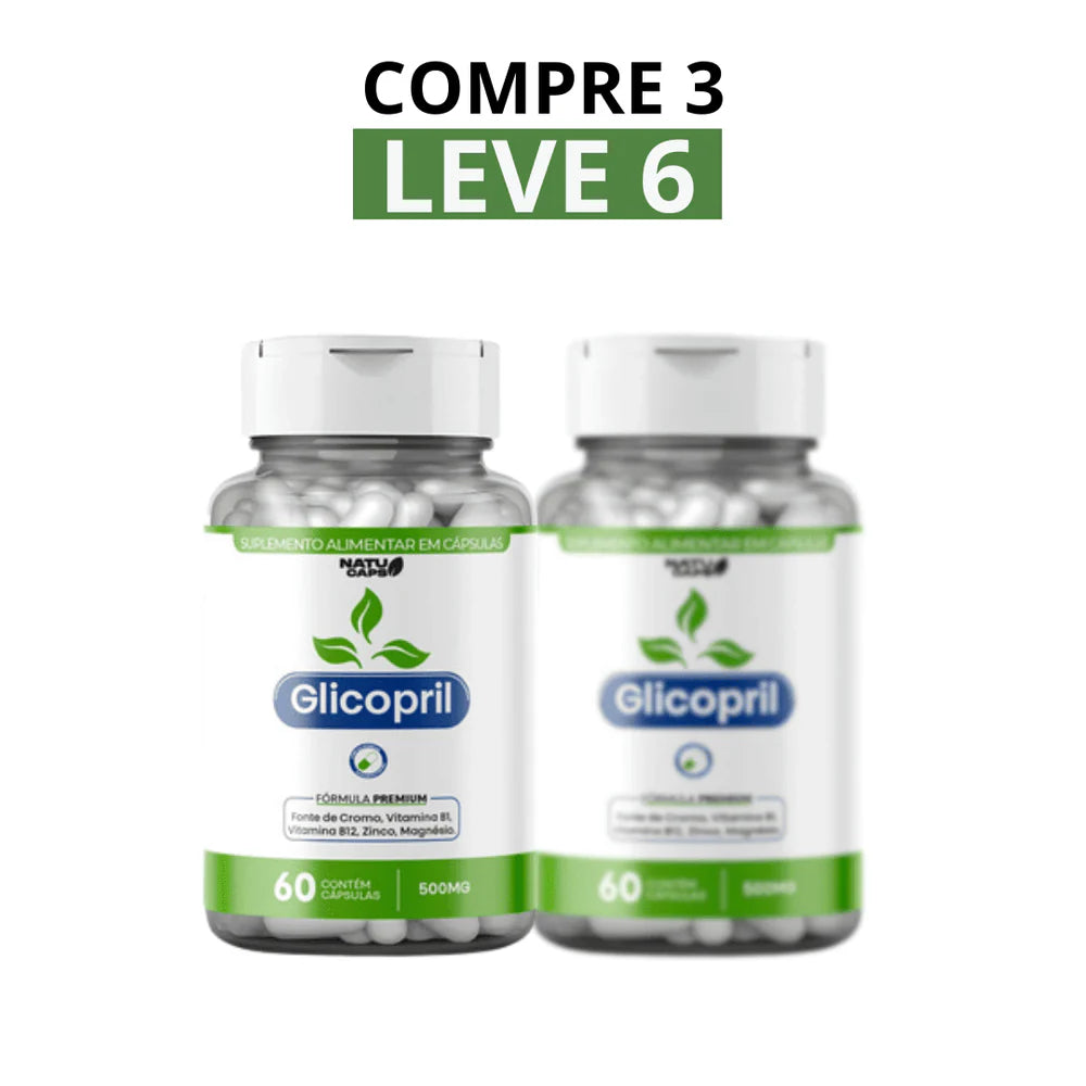 Glicopril - Suplemento com Ingredientes Naturais para Apoio à Glicemia