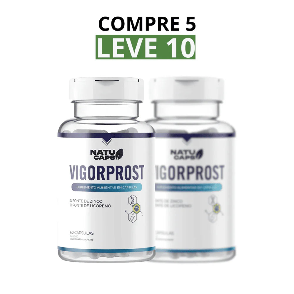 Vigorprost - Fórmula com Nutrientes Selecionados para o Bem-Estar da Próstata