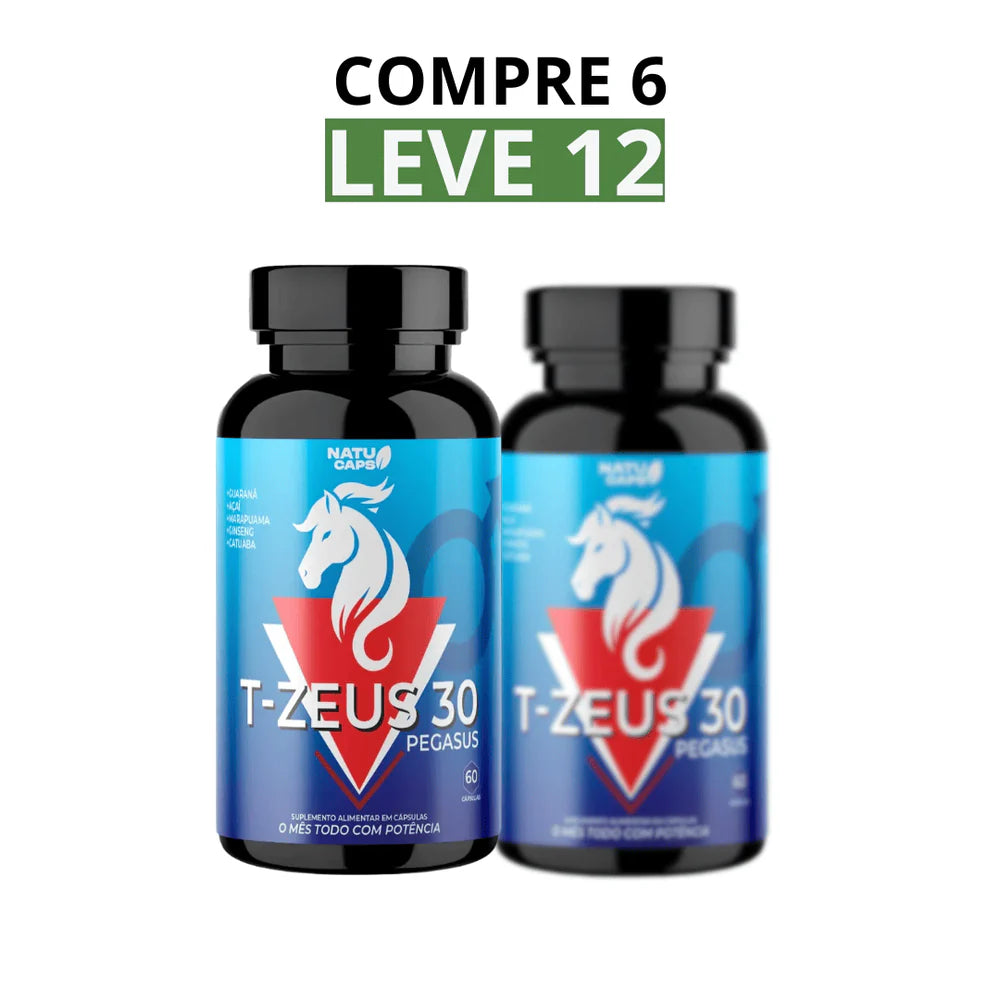 T Zeus - Apoio Natural à Disposição e Vitalidade Masculina