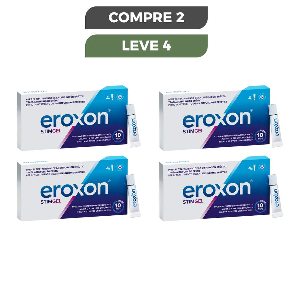 EROXON GEL - PARA PERFORMANCE MASCULINA - PROMOÇÃO OFICIAL