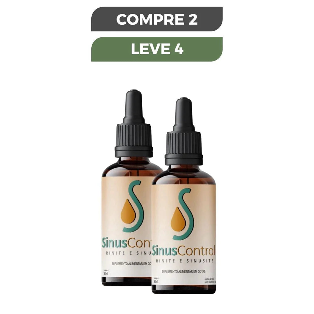 SINUS CONTROL 30ML - SUPORTE PARA O SISTEMA RESPIRATÓRIO