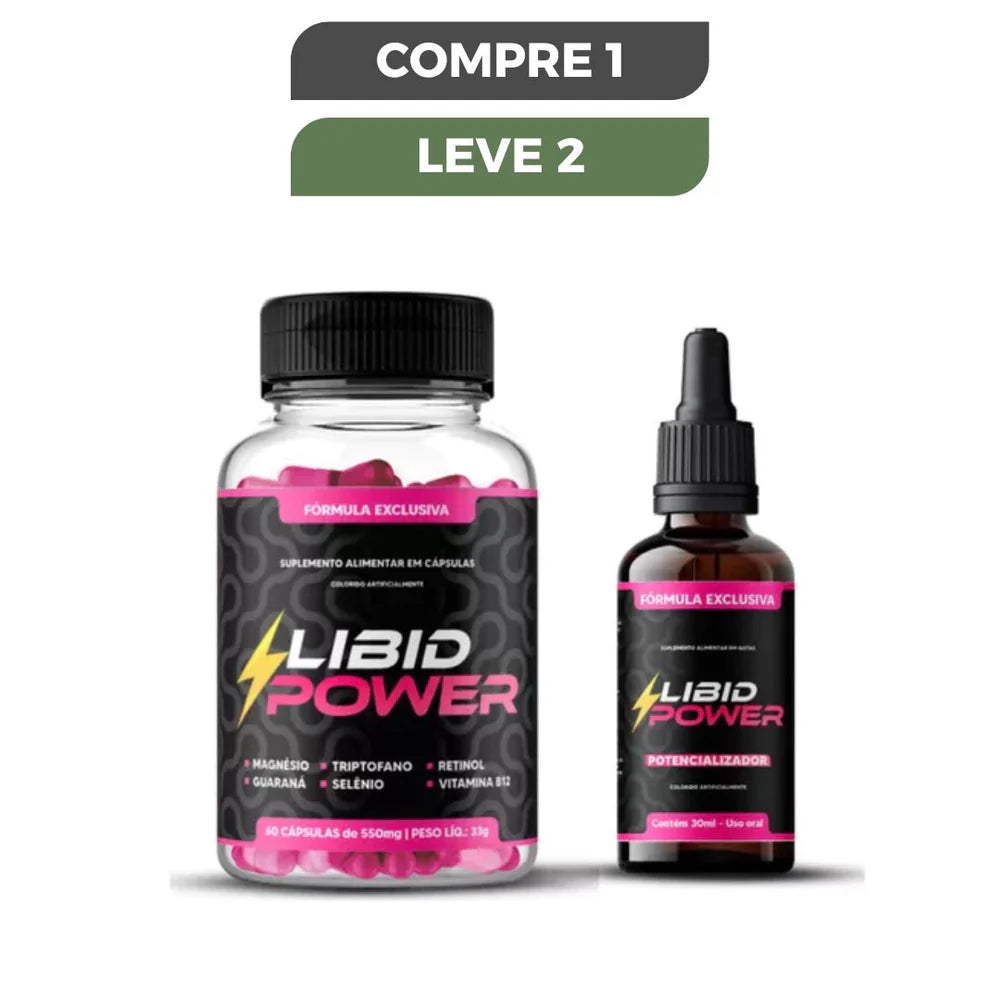 LIBID POWER - ENERGIA E VIGOR PARA MULHERES