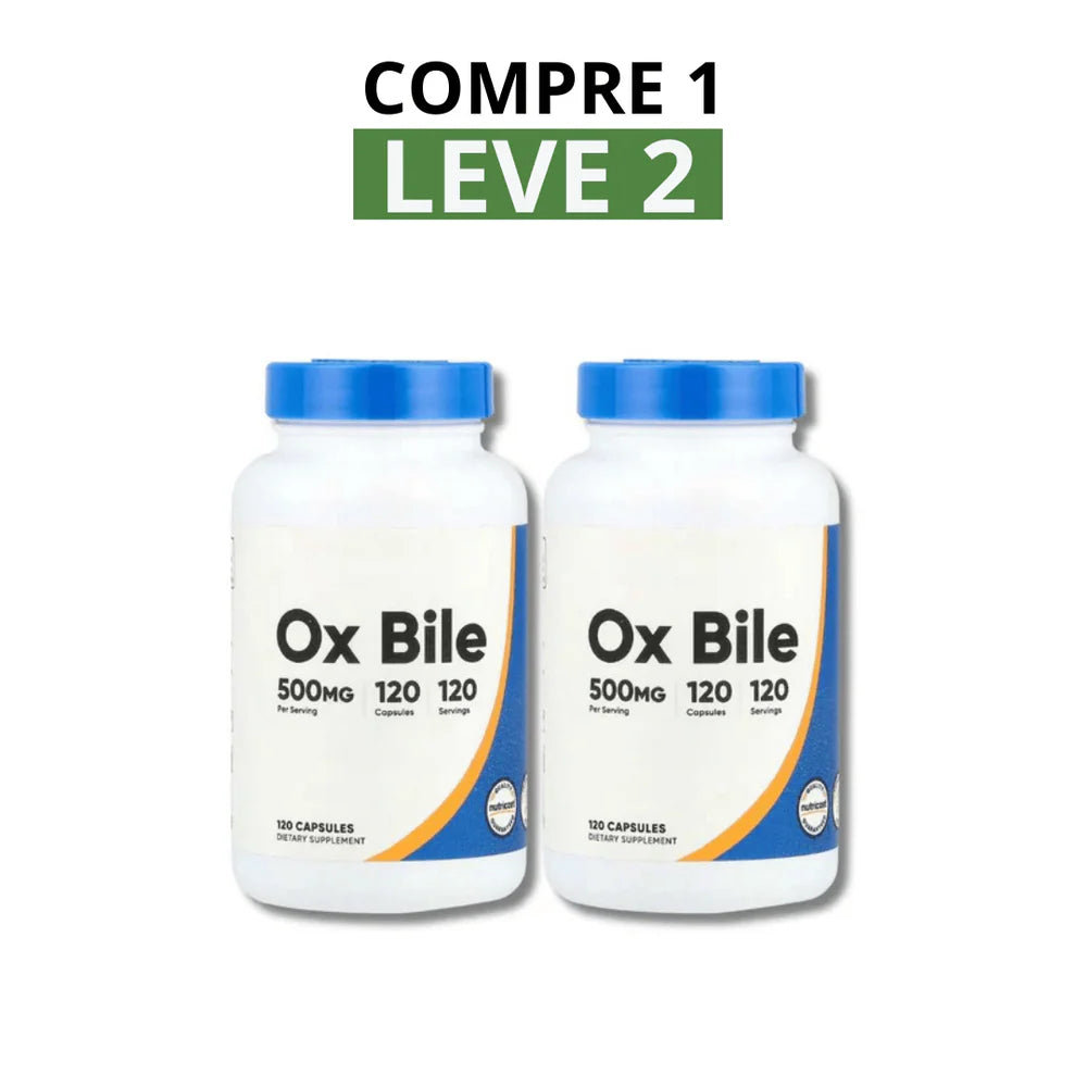Ox Bile - Controle Seguro Para Facilitar a Digestão de Gorduras