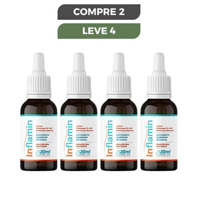 INFLAMIN 30ML - ALÍVIO NATURAL PARA REFLUXO E AZIA - PROMOÇÃO OFICIAL
