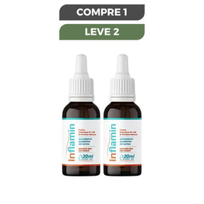 INFLAMIN 30ML - ALÍVIO NATURAL PARA REFLUXO E AZIA - PROMOÇÃO OFICIAL