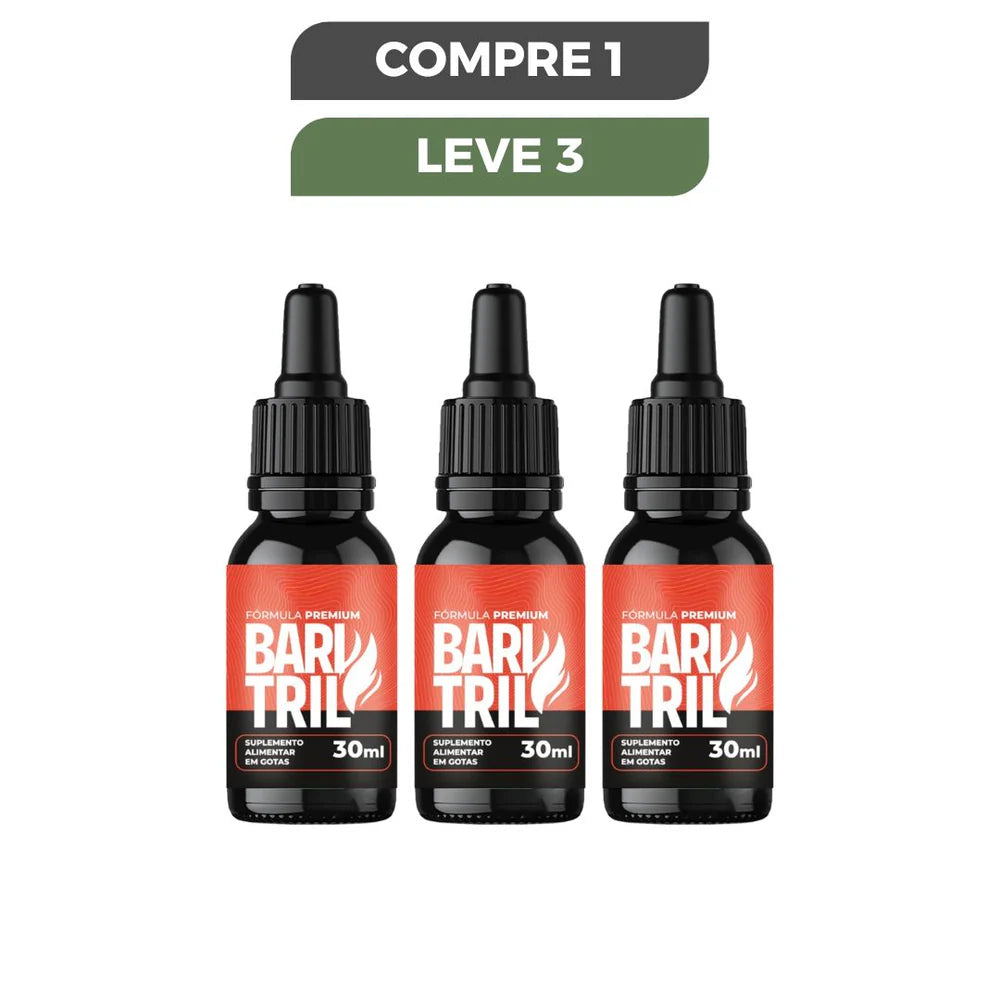 Baritril 30ml - Emagreça Naturalmente - Promoção Oficial