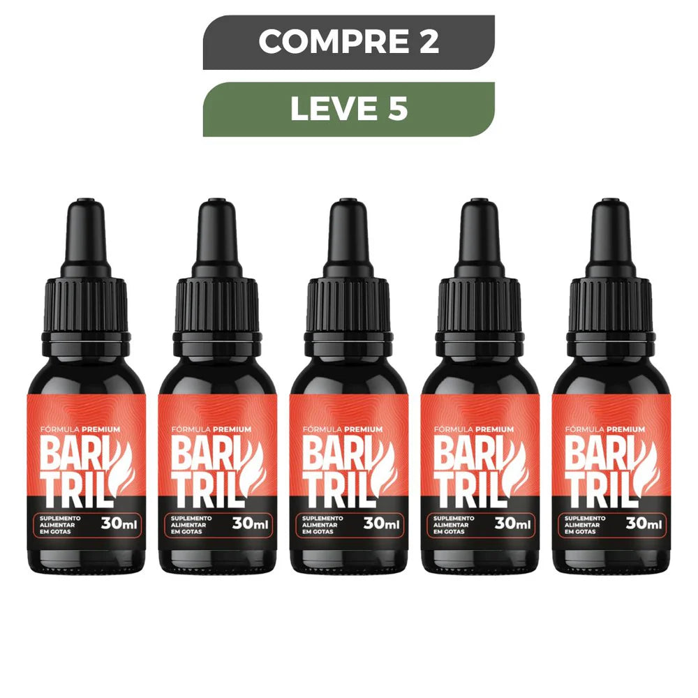 Baritril 30ml - Emagreça Naturalmente - Promoção Oficial