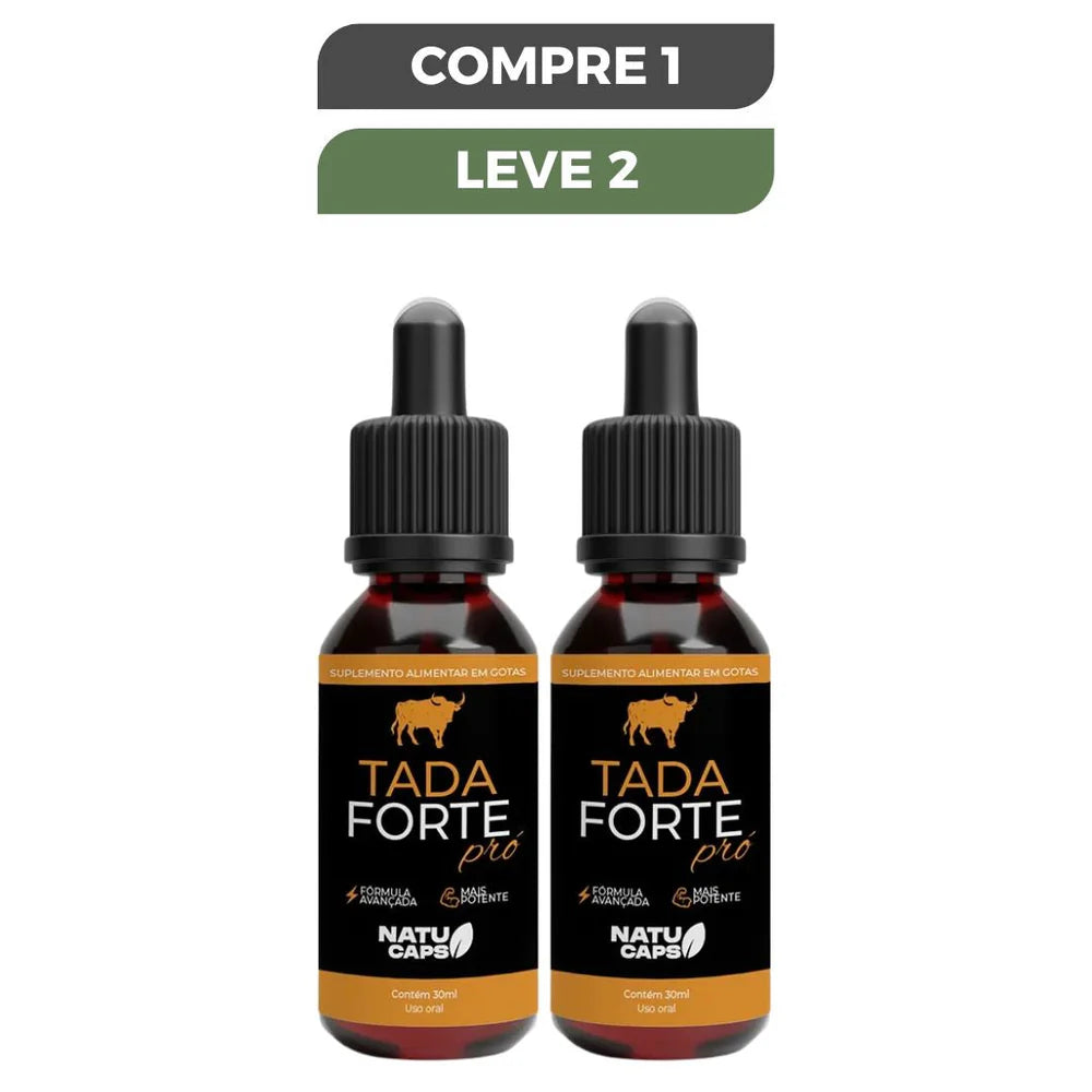 Tada Forte 30ml - Potência e Desempenho Masculino