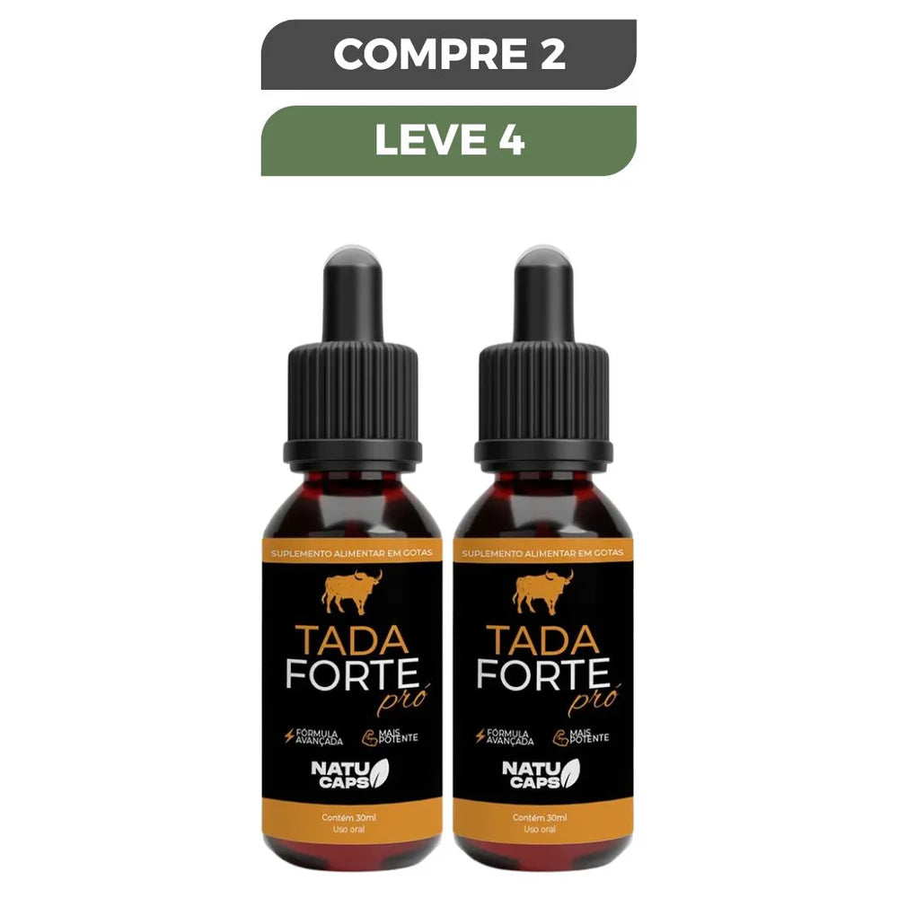 Tada Forte 30ml - Potência e Desempenho Masculino
