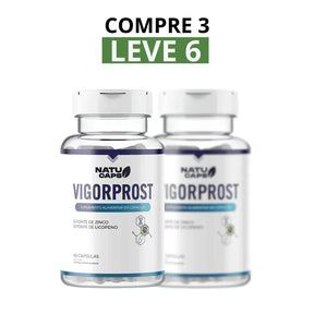 Vigorprost - Fórmula com Nutrientes Selecionados para o Bem-Estar da Próstata