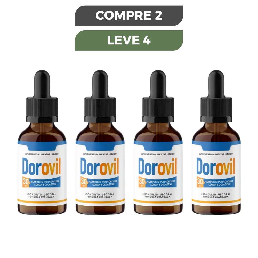 Dorovil 30ml - Alívio Natural Das Dores - Promoção Oficial